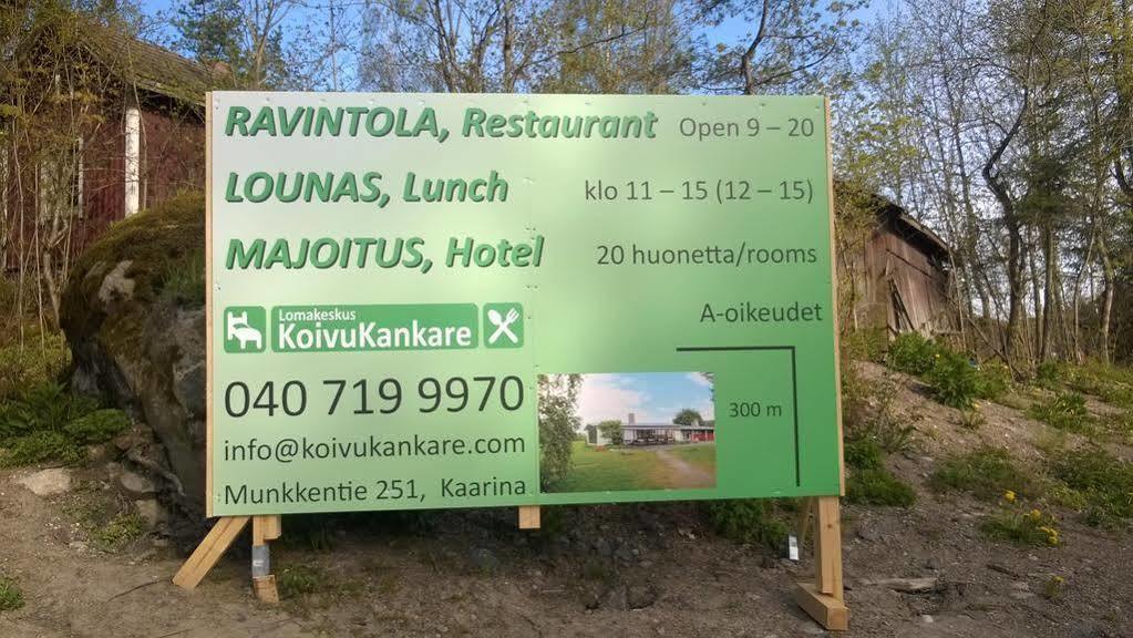 Lomakeskus Koivukankare Kaarina Esterno foto